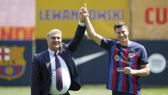 Robert Lewandowski llegó al Barcelona en 2022 tras ocho temporadas en el Bayern Munich. (Foto: EFE)