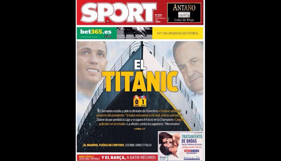 &quot;Titanic&quot;, Sport.
