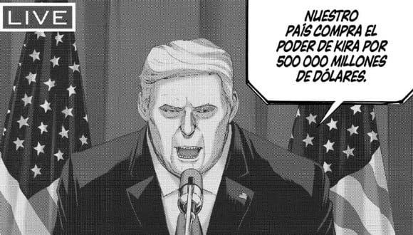 Death Note: Donald Trump aparece en nueva secuela del manga