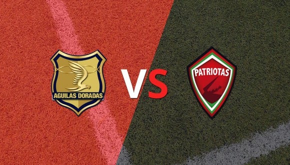 Águilas Doradas Rionegro y Patriotas FC se mantienen sin goles al finalizar el primer tiempo