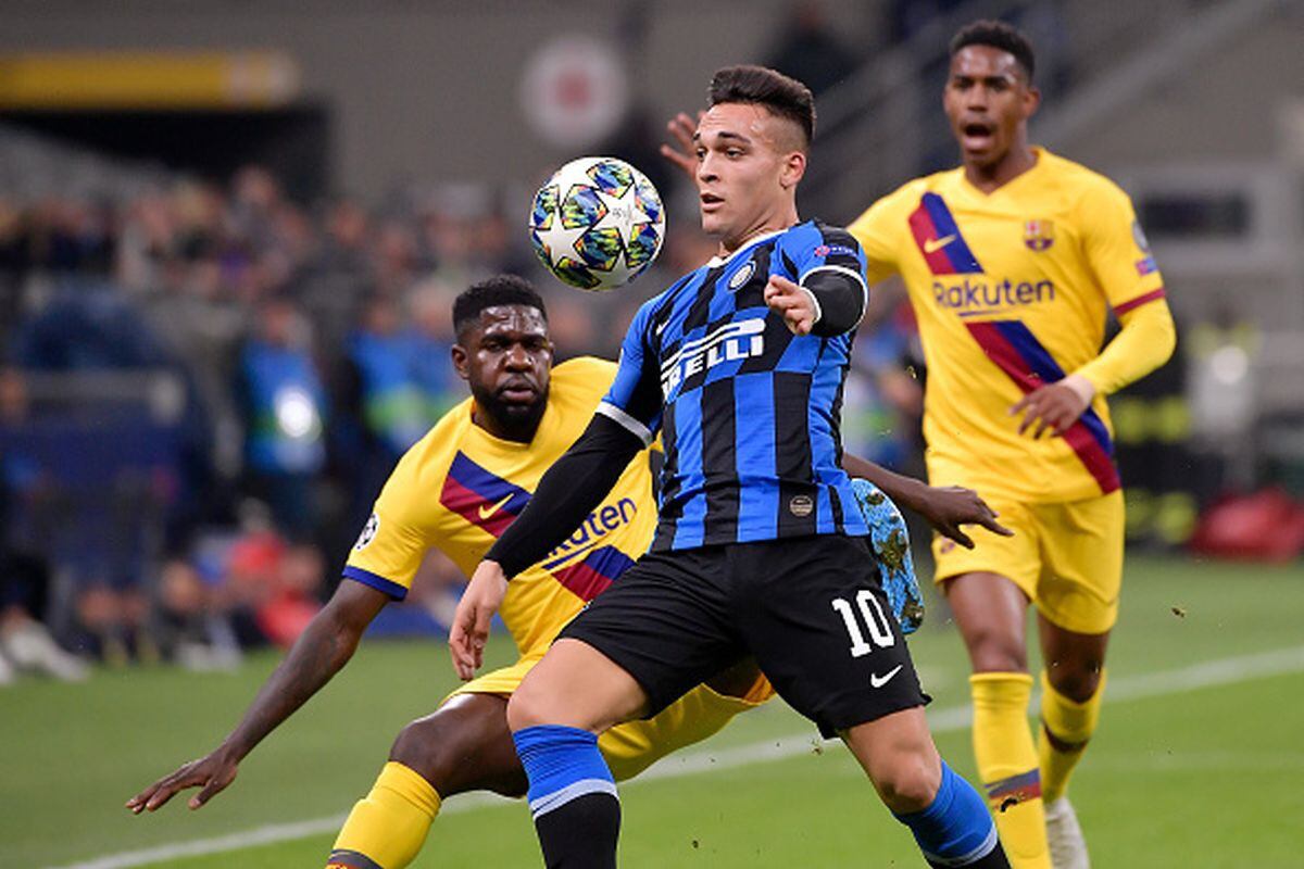 Lautaro Martínez jugó en Racing antes de fichar por el Inter de Milán.  (Getty)