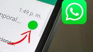 WhatsApp: el truco para eliminar el punto verde sin que se notifique la lectura del mensaje
