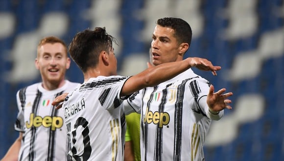 Juventus enfrentó a Sassuolo por la Serie A de Italia