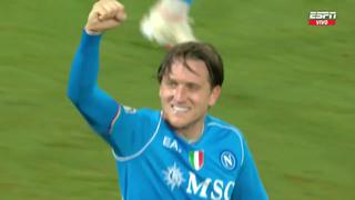 ¡De penal! Gol de Zielinski para el 2-2 de Real Madrid vs. Napoli [VIDEO]