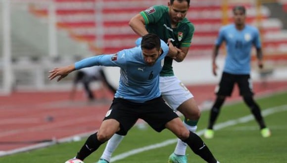 Bolivia derrotó 3-0 a Uruguay en la fecha 14 de las Eliminatorias Qatar 2022. (Foto: EFE)