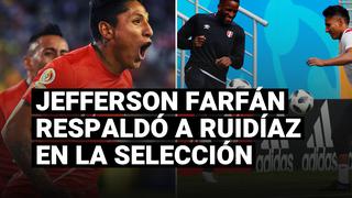 Selección peruana: Jefferson Farfán y la confianza en la capacidad goleadora de Ruidíaz 