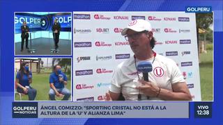 Ángel Comizzo: “Sporting Cristal no está a la altura de la ‘U’ y Alianza Lima” [VIDEO]