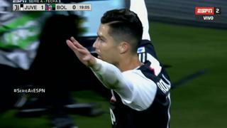 ¡701 y sumando! Cristiano Ronaldo anotó 1-0 de Juventus contra Bologna en Turín por la Serie A [VIDEO]