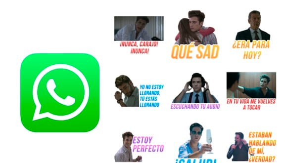 Ya puedes descargar los stickers oficiales de "Luis Miguel: la serie" para WhatsApp. (Foto: Depor)