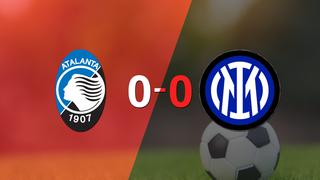 Atalanta e Inter empataron sin goles