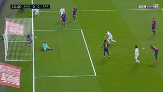 No apto para cardíacos: Piqué salvó sobre la línea el gol de Isco en el Real Madrid vs. Barcelona [VIDEO]