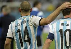 Javier Mascherano: "Hay que ser necio para que no te entre el juego de Messi por los ojos"