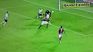 Paolo Guerrero marcó de cabeza el empate del Flamengo por Brasileirao