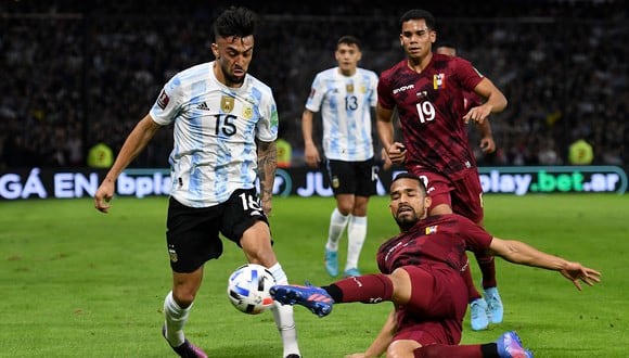 Argentina goleó 3-0 a Venezuela por Eliminatorias Qatar 2022. (Foto: Agencias)