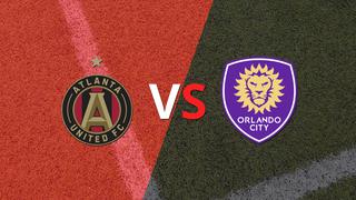 Termina el primer tiempo con una victoria para Orlando City SC vs Atlanta United por 1-0