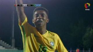 Selección Peruana Sub 17: Marcos Antonio y Lincoln decretan la goleada a favor de Brasil