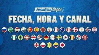 Calendario Mundial Rusia 2018: fixtures de todos los partidos y resultados del torneo