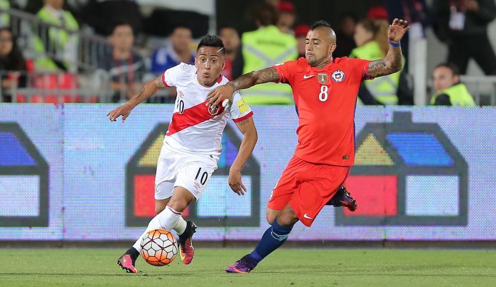 La última vez que Perú y Chile se enfrentaron fue en el Estadio Nacional de Santiago. Los chilenos ganaron 2-1 (Depor)