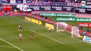 ¡Imparable! Golazo de Matías Suárez para el 2-0 de River contra Lanús por Superliga Argentina [VIDEO]