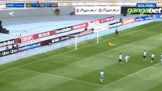 Ángelo Campos y el tapadón que salvó a Alianza Lima del 1-1 contra Sporting Cristal [VIDEO]