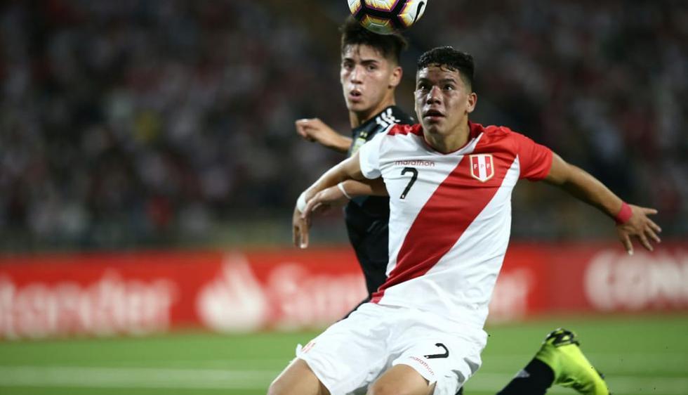 Perú vs. Argentina por el Sudamericano Sub 17. (Foto: Jesús Saucedo / GEC)