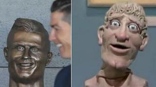¿Cristiano o 'El cabezón' de Art Attack? Revelan la razón por la que su busto quedó deforme