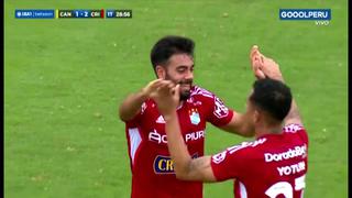 Lo dio vuelta en tres minutos: el gol de Sosa para el 2-1 de Sporting Cristal sobre Cantolao [VIDEO]