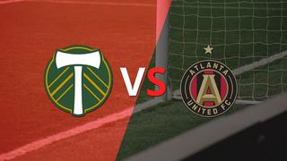 ¡Arranca la etapa complementaria! Portland Timbers lleva la ventaja con un marcador 1-0 sobre Atlanta United