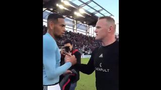 ¡Momentazo! El gesto de Rooney tras el intercambio de camisetas con Alexander Callens en la MLS [VIDEO]