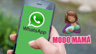 Así puedes activar el “modo mamá” en WhatsApp por el Día de la Madre