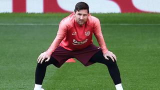 Mientras hay esperanza, hay vida: Messi entrenó con Barcelona y no está descartado para la Champions League