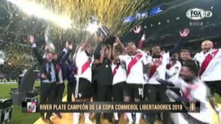 ¡Una copa más! El preciso momento en el que River Plate levanta la Copa Libertadores 2018 [VIDEO]