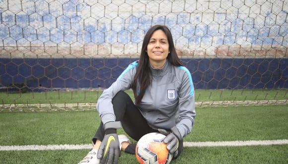 Sisy Quiroz llegó en el 2020 a Alianza Lima para liderar el fútbol femenino (Foto: Alianza Lima).