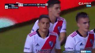 Ya es goleada: ‘Juanfer’ Quintero marca el 3-0 del River vs. Laferrere por Copa Argentina [VIDEO]
