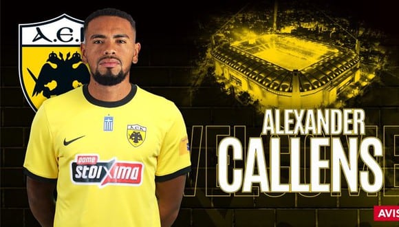 Alexander Callens llega cedido al AEK Atenas por una temporada. (Imagen: AEK Atenas)