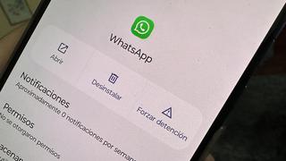 WhatsApp: ¿qué sucede cuando le das al botón de “Forzar detención?