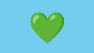 Esto significa el emoji del corazón verde en WhatsApp