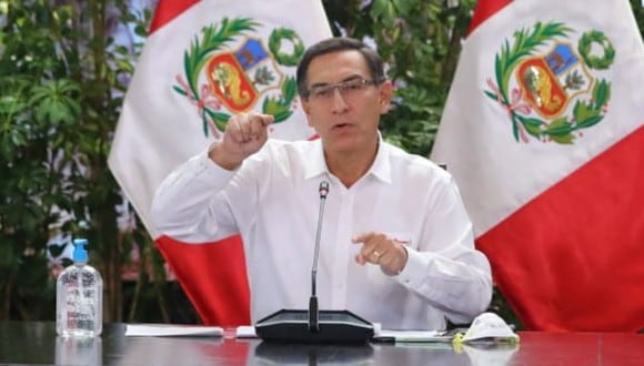 El presidente Martín Vizcarra indicó nuevas medidas en el marco de la emergencia. (Foto: Presidencia)