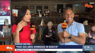 El equipo colombiano por el que hinchó Miguel Ángel Russo en divertida entrevista [VIDEO]