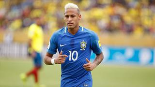 Neymar y la ruleta ante Noboa que regaló en la goleada de Brasil