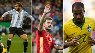 Mundial Rusia 2018: las estrellas que probablemente no sean tomadas en cuenta en la Copa del Mundo