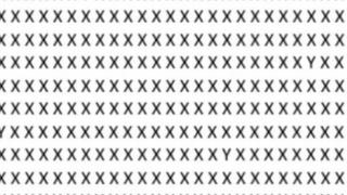 Hay 5 letras “Y” entre las X: la mayoría solo puede encontrar 4 en este acertijo visual