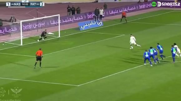 Primer gol de Cristiano Ronaldo en Liga de Arabia Saudita. (Video: DIRECTV Sports)