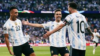 Argentina 3-0 Italia: Revive los goles de la victoria ‘Albiceleste’ en Wembley