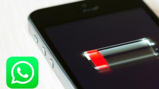 WhatsApp: cuatro trucos para que consuma menos la batería de tu móvil