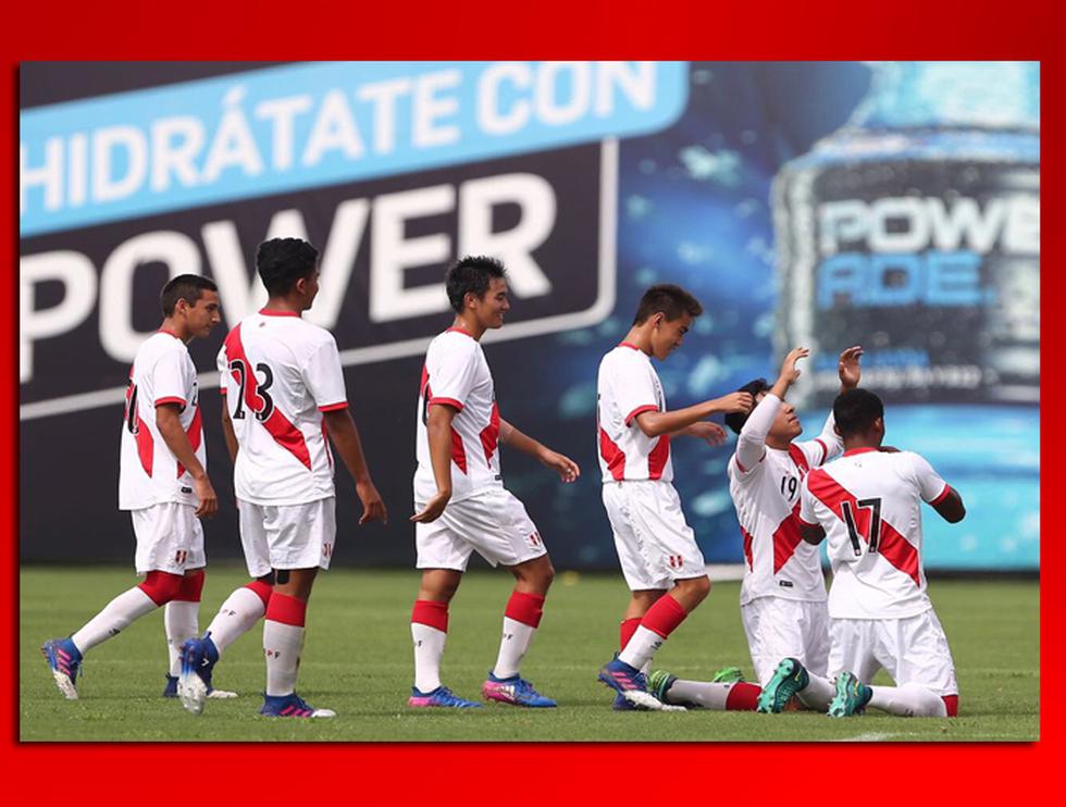 Selección Peruana Sub 17 ganó 4-0 a Bolivia en partido amistoso. (Prensa FPF)