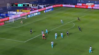 Inspiración pura: Bernardi anotó un golazo para el 2-0 de Colón vs. Racing [VIDEO]