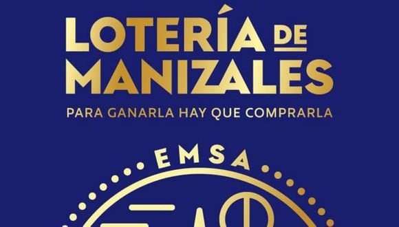 Resultado de la Lotería de Manizales: sorteo y ganadores del miércoles 3 de agosto. (Imagen: Loterías)