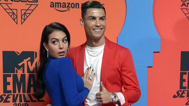 Georgina Rodríguez y Cristiano Ronaldo tienen una relación sentimental desde el 2016 (Foto: AFP)