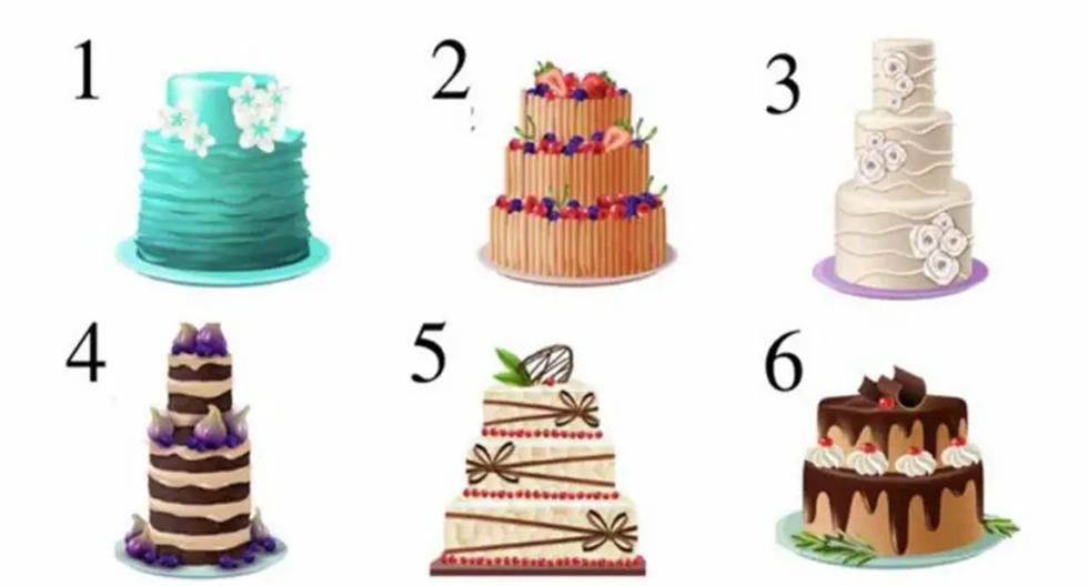 A visual test that reveals which date is right for you when choosing a cake |  Mexico